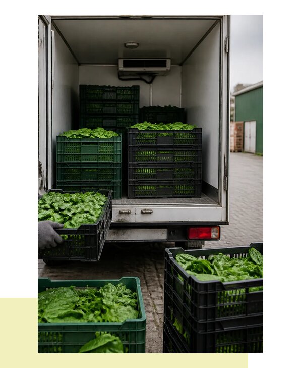 Перевозка шпината в Сердобск с сохранением свежести продукции